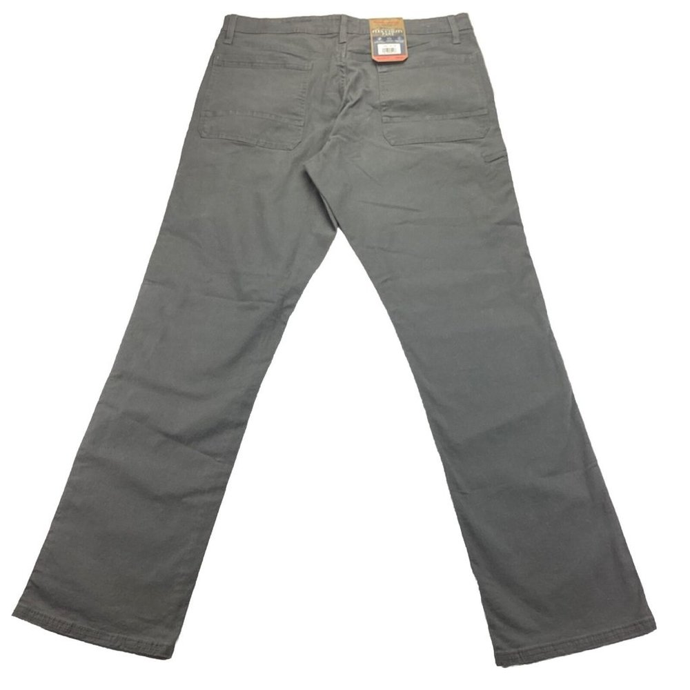 Weatherproof Men’s Canvas Flex Utility Pant Size 34x34 Relaxed Fit Hiking NEW